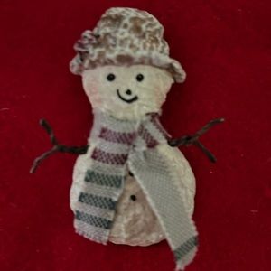 SNOWMAN PIN